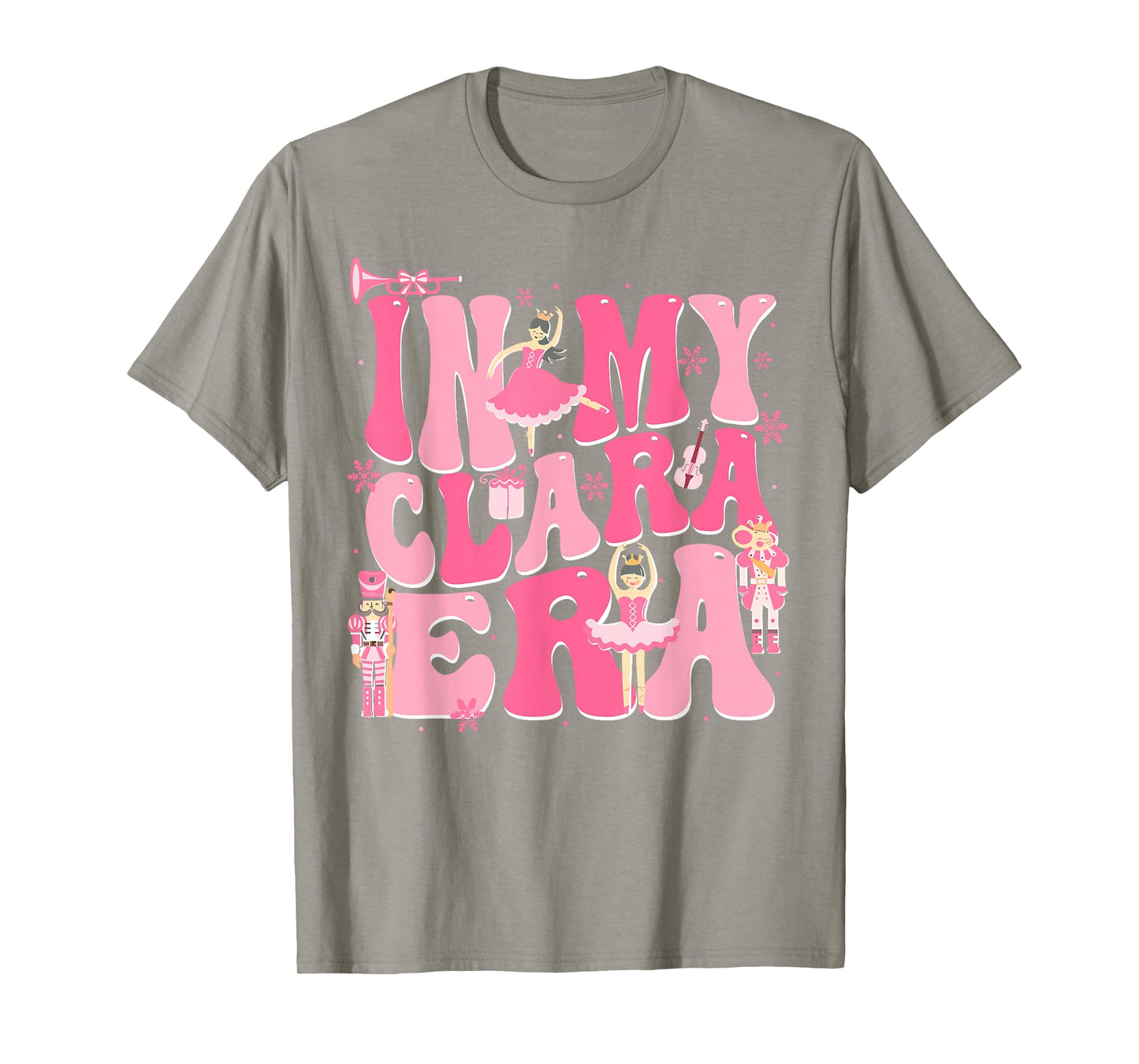 Coquette in My Clara Era Christmas Nutcracker Merry Xmas Kid T-Shirt
