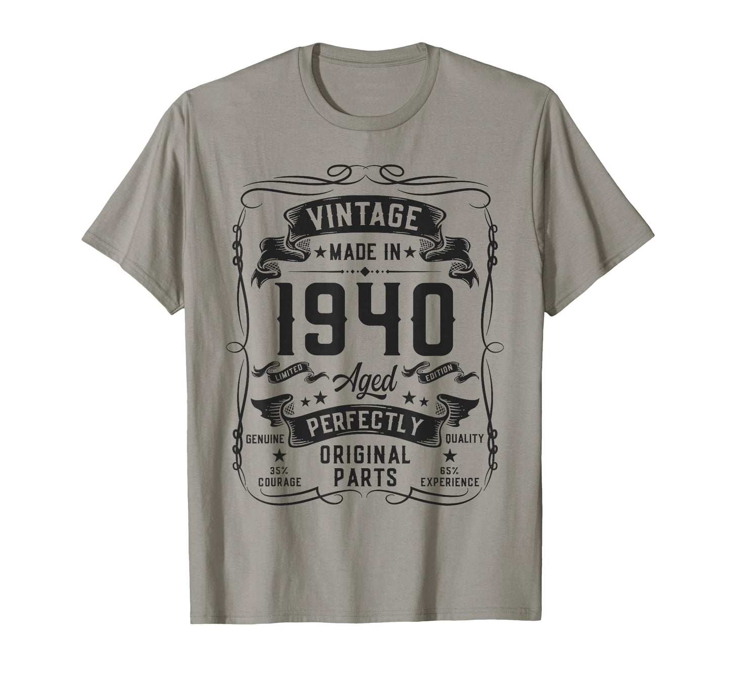 Vintage 1940 86yr 86th Birthday Gifts for Men 86 Years Old T-Shirt