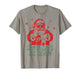 Christmas Santa Says Six Seven Hands Sign Funny 6 7 Meme T-Shirt