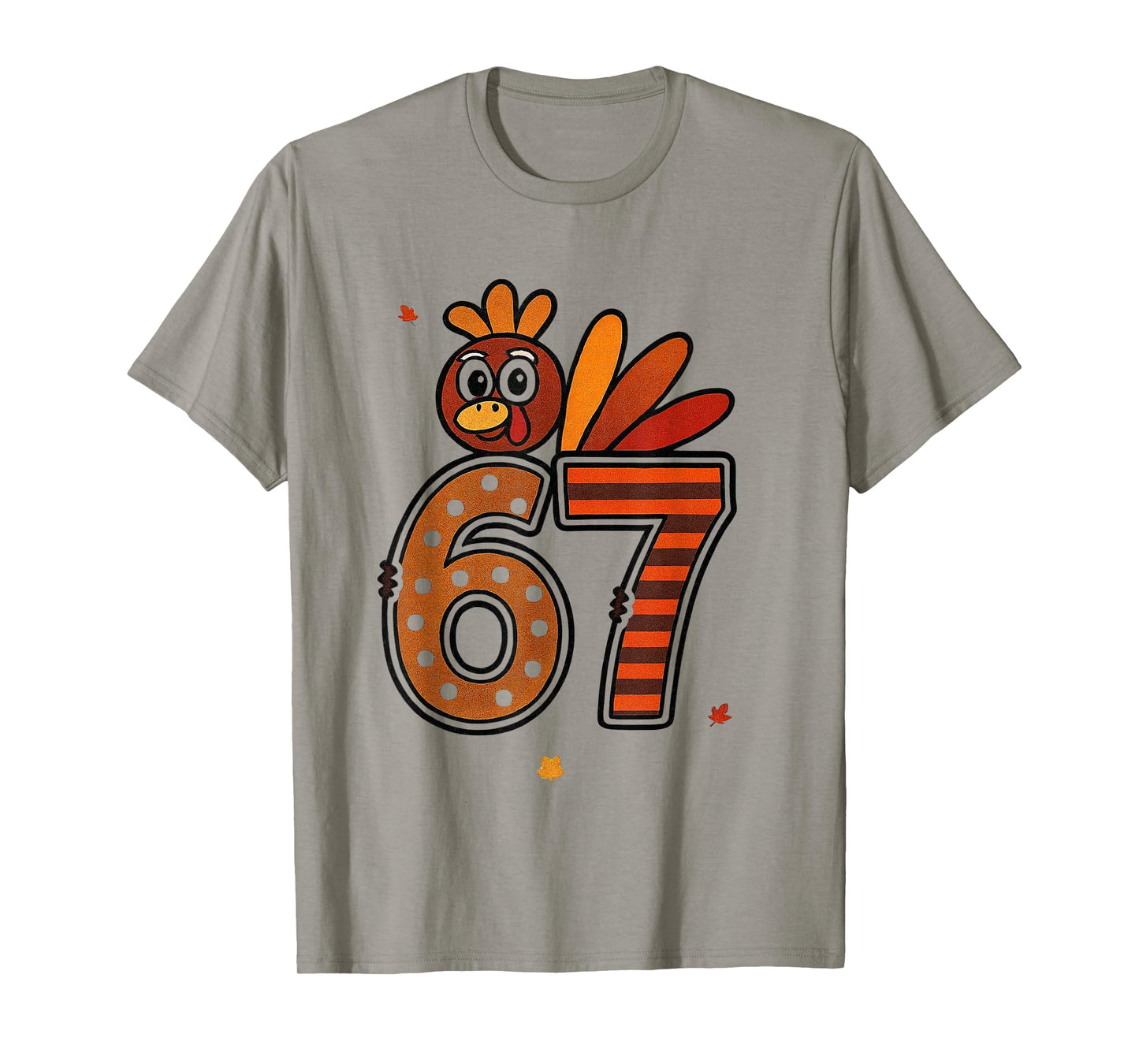 67 Thanksgiving Turkey Meme Funny Kids Teacher T-Shirt