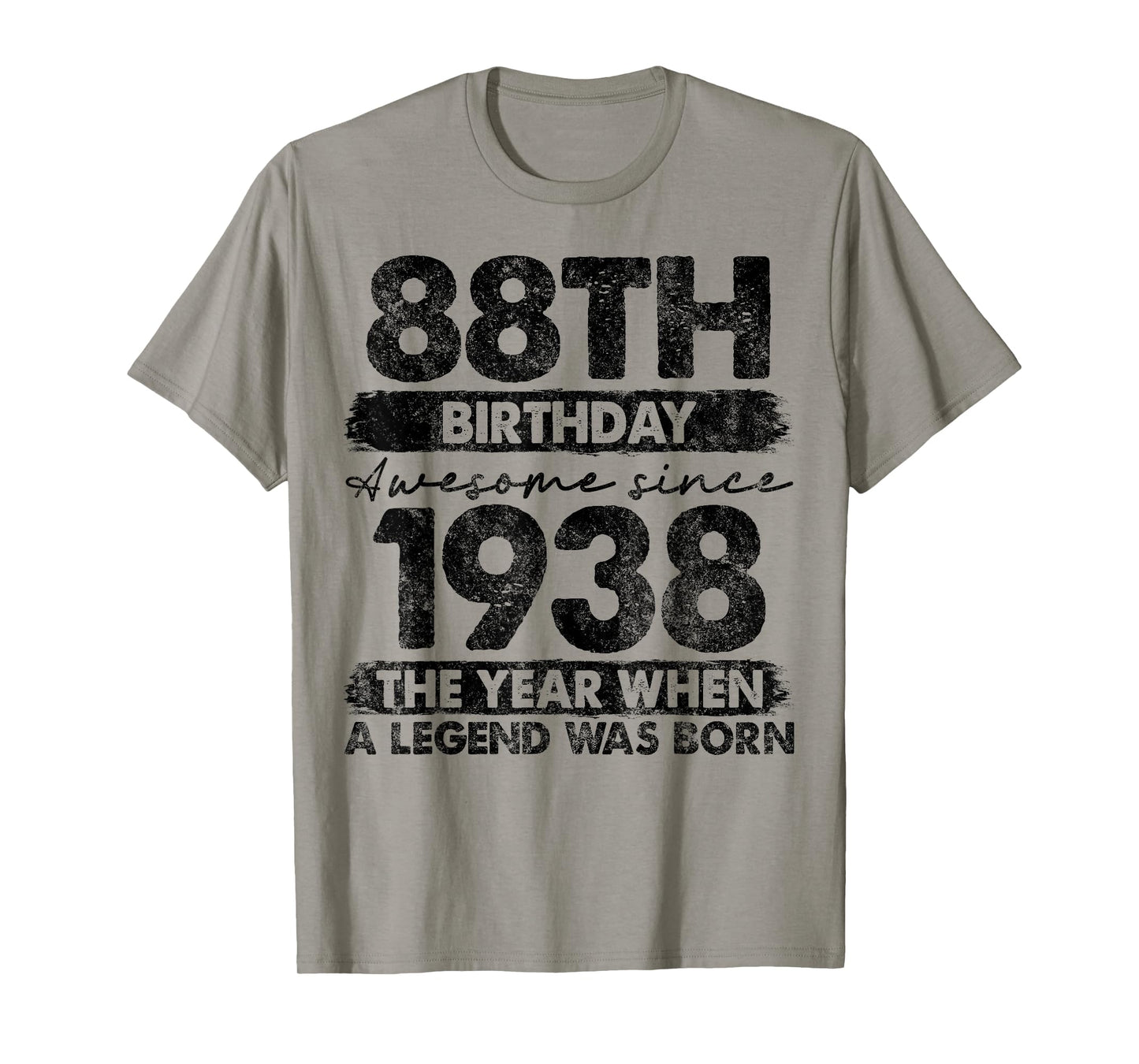 88 Year Old Gifts Vintage 1938 Limited Edition 88th Birthday T-Shirt