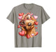 Golden Doodle Dog Goldendoodle Valentine's Day Heart T-Shirt
