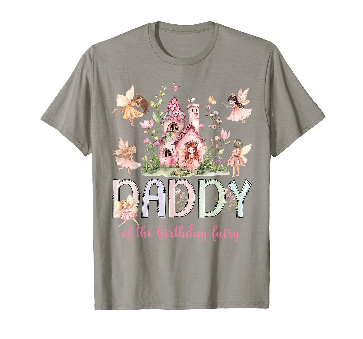 Daddy of The Birthday Fairy Magical Girl Matching T-Shirt