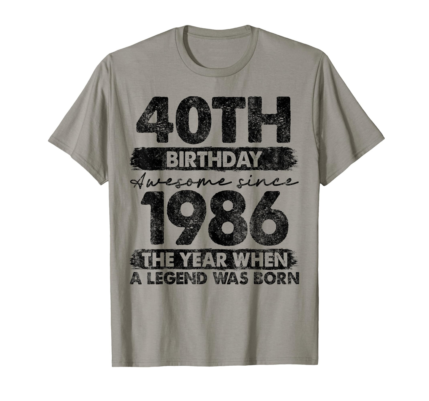 40 Year Old Gifts Vintage 1986 Limited Edition 40th Birthday T-Shirt