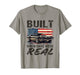 Retro Built When Cars were Real Funny Old Classic Car Lover T-Shirt