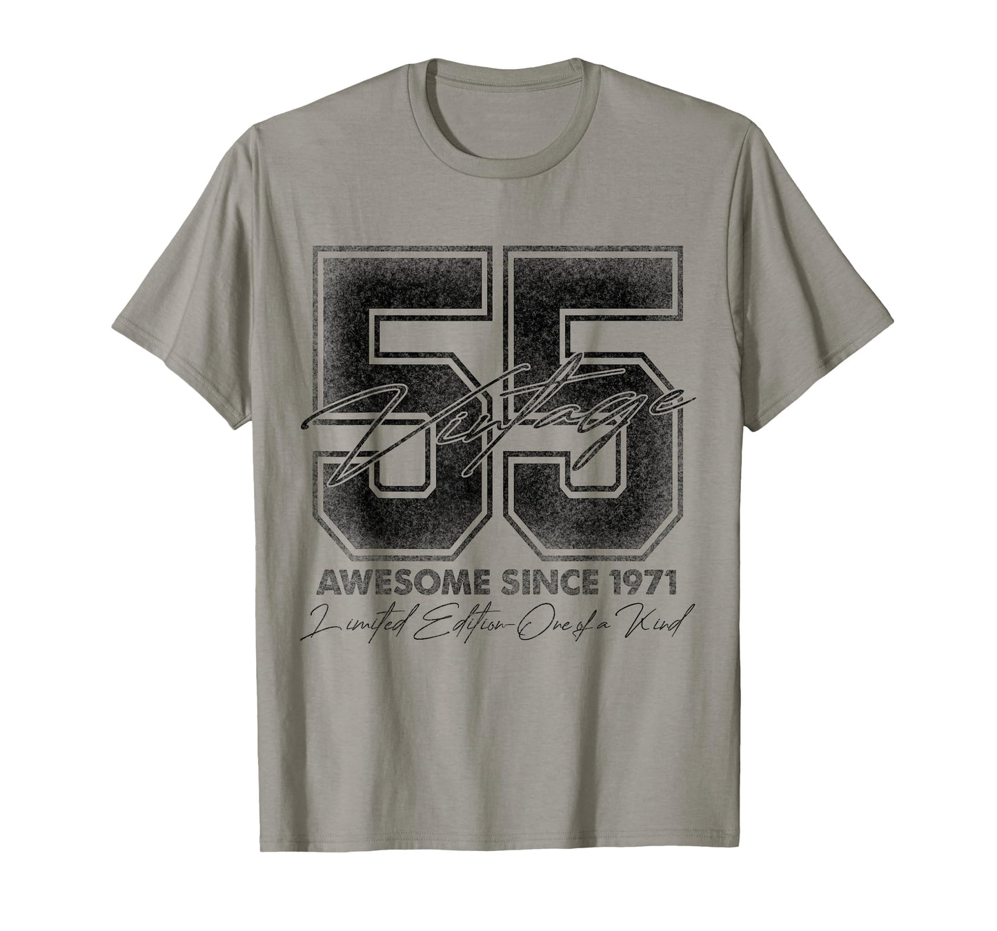 55 Year Old Gifts Vintage 1971 Limited Edition 55th Birthday T-Shirt