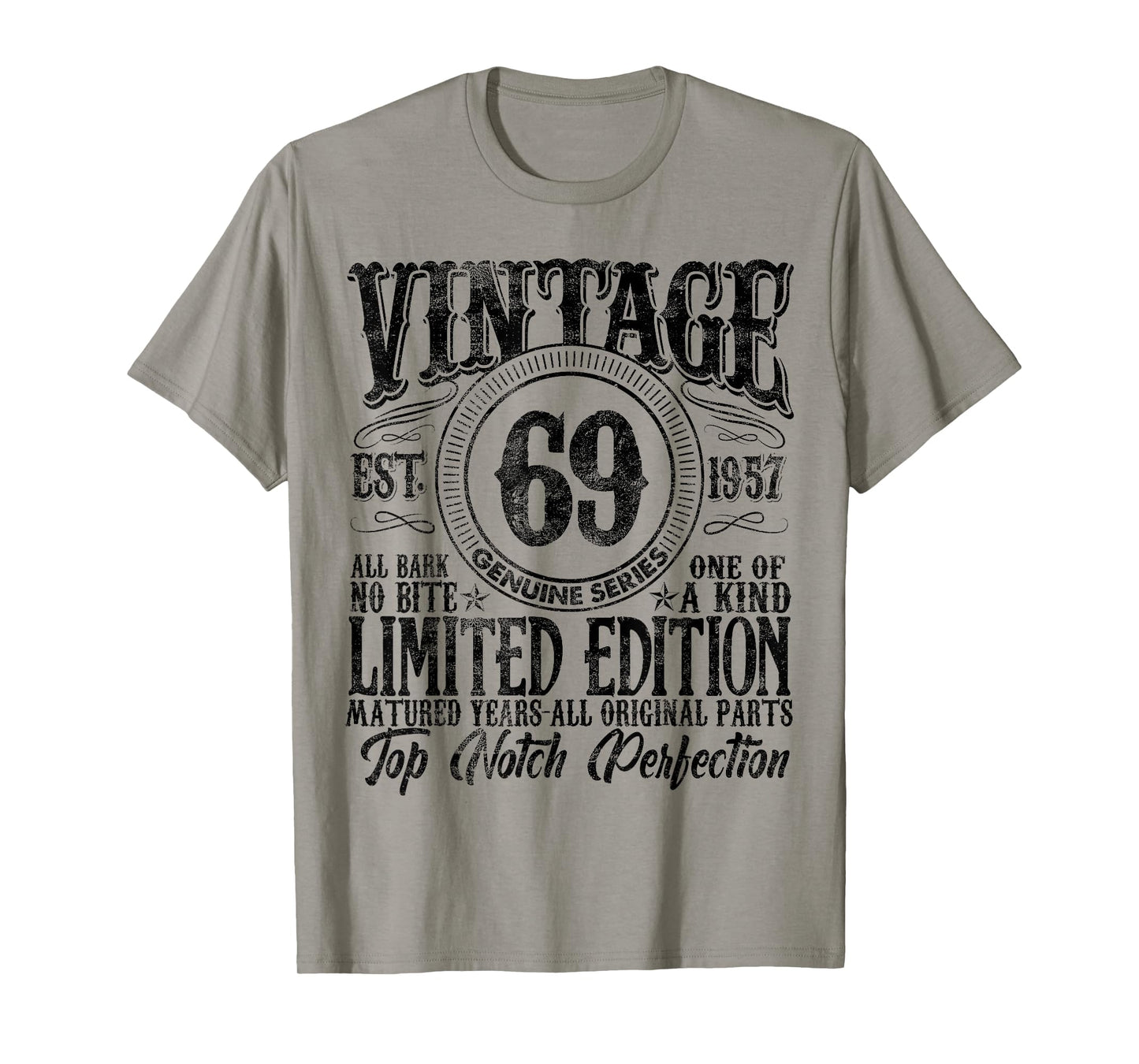 69 Year Old Gifts Vintage 1957 Limited Edition 69th Birthday T-Shirt