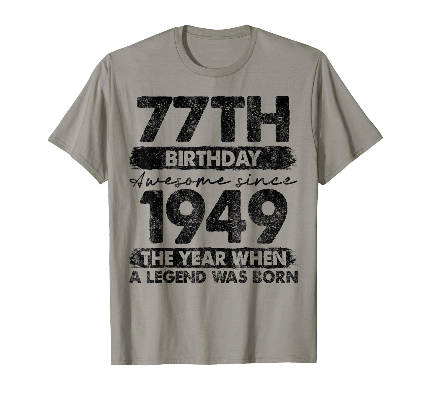 77 Year Old Gifts Vintage 1949 Limited Edition 77th Birthday T-Shirt