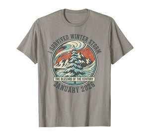 I Survived Winter Storm 2026 T-Shirt