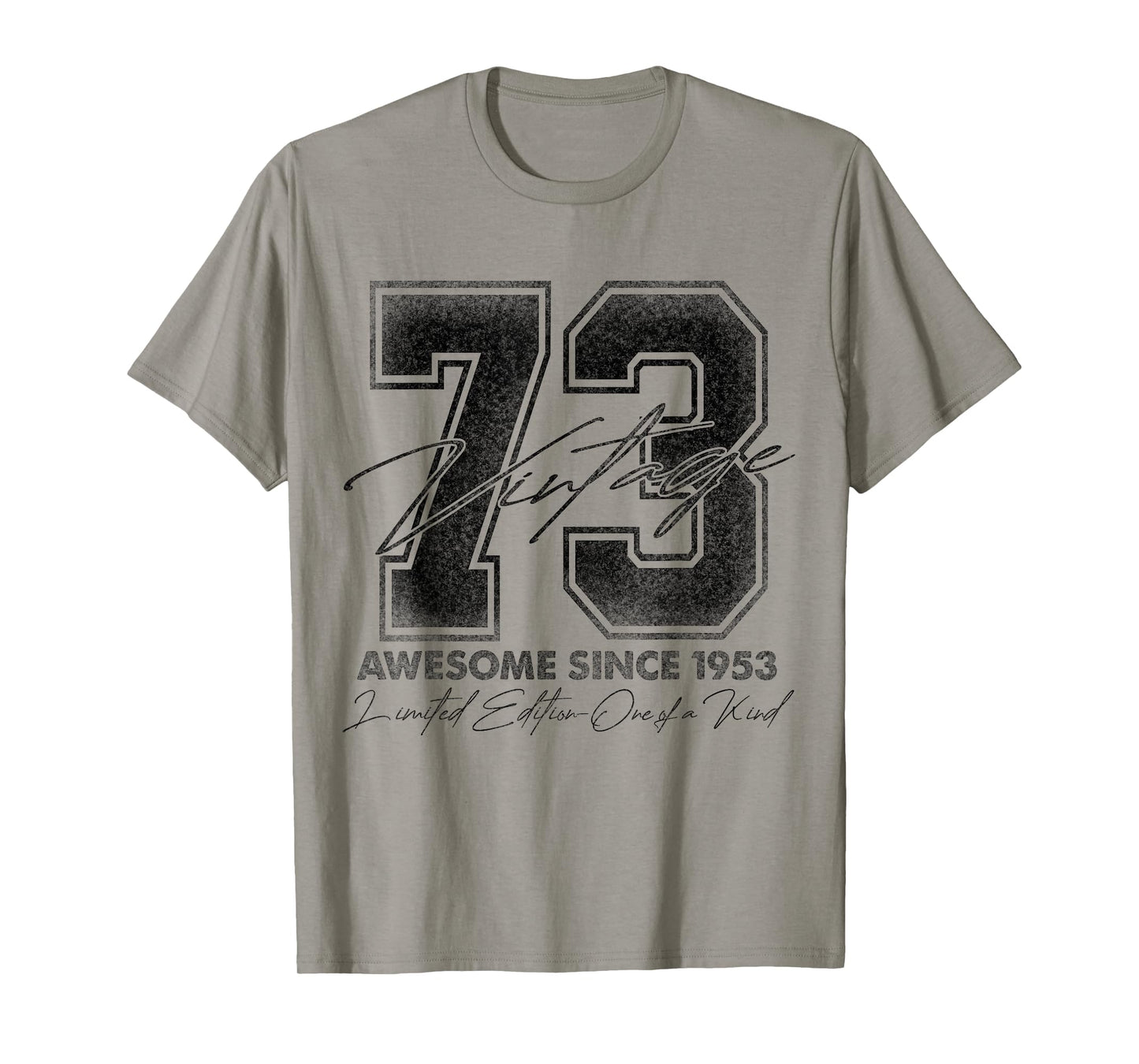 73 Year Old Gifts Vintage 1953 Limited Edition 73rd Birthday T-Shirt