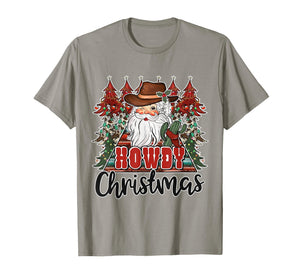 Howdy Christmas Santa Claus T-Shirt