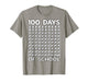 100 Days of School Soccer Balls 100th Day of School Boys T-Shirt