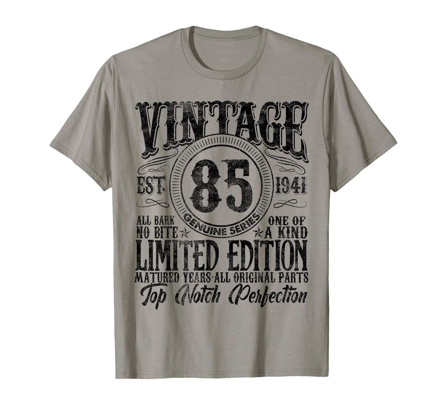 85 Year Old Gifts Vintage 1941 Limited Edition 85th Birthday T-Shirt