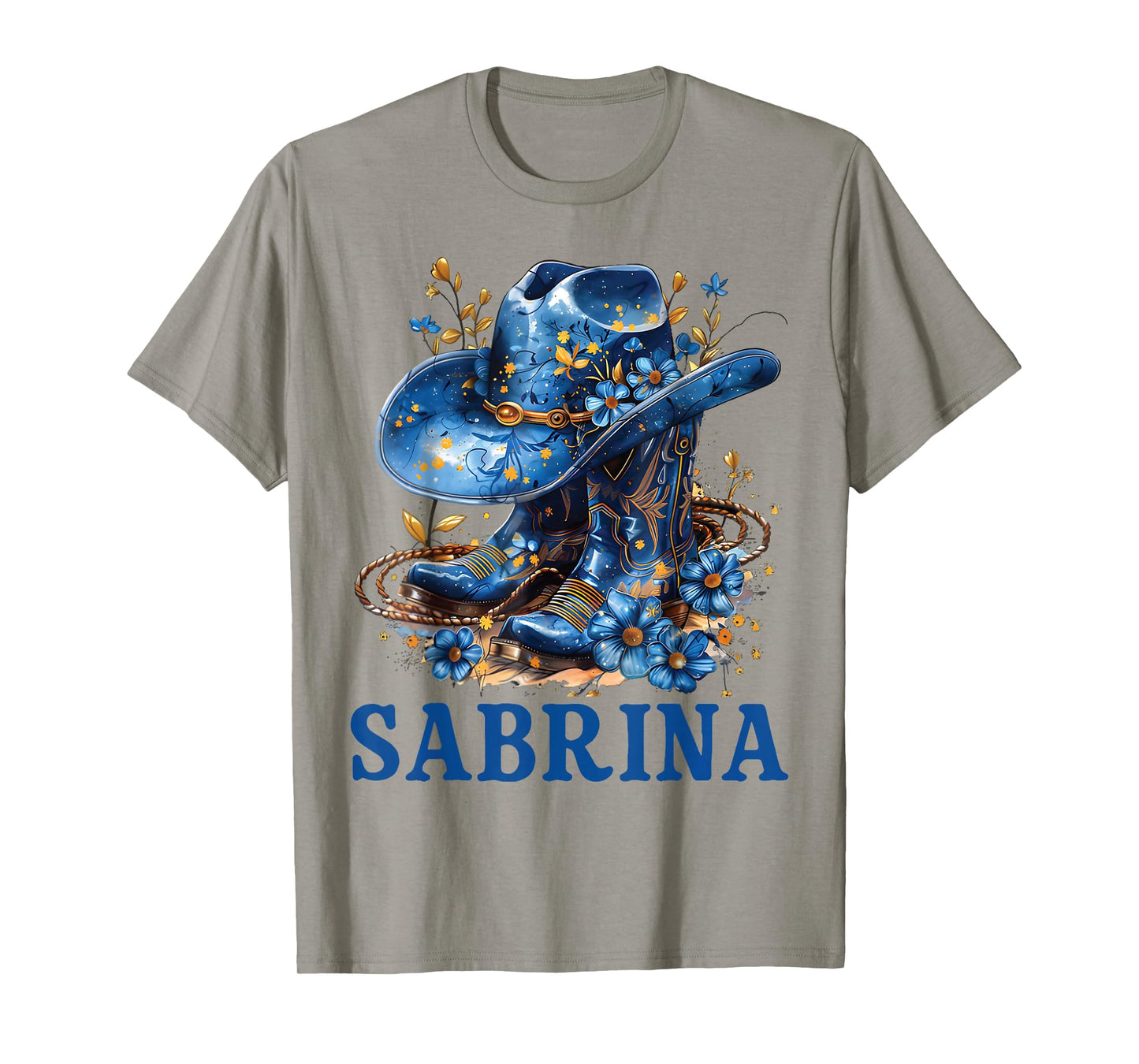 Girl Retro Sabrina First Name Personalized Groovy 80's T-Shirt