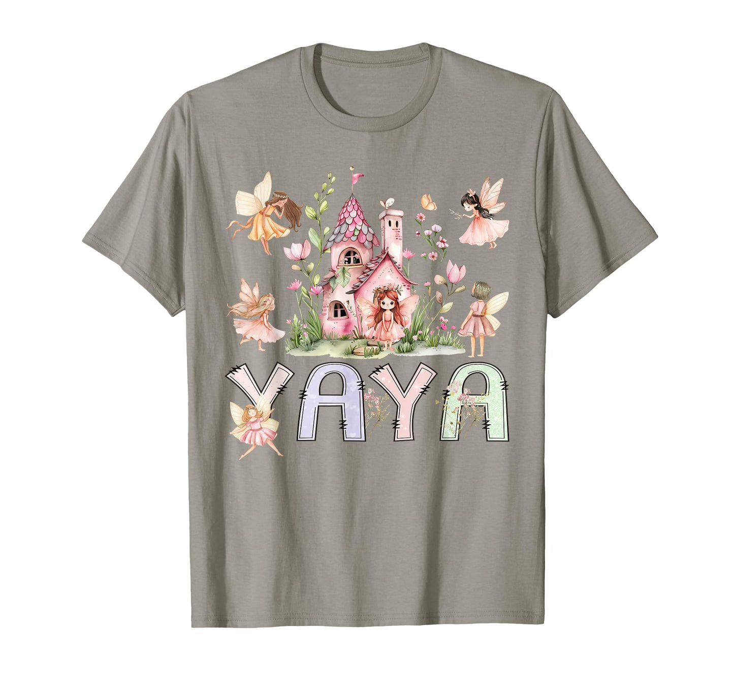 Fairy Yaya Magical Fairytale Birthday Girl Family Matching T-Shirt