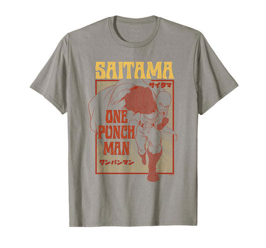 One Punch Man Saitama Manga Style Illustration Anime T-Shirt
