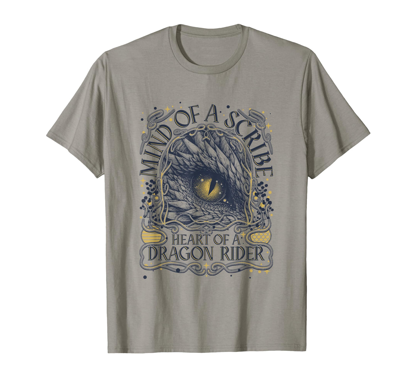 Fourth Wing Mind of A Scribe Heart Rider T-Shirt