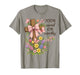 100% Saved 0% Worthy Spring Floral Cross Religious T-Shirt
