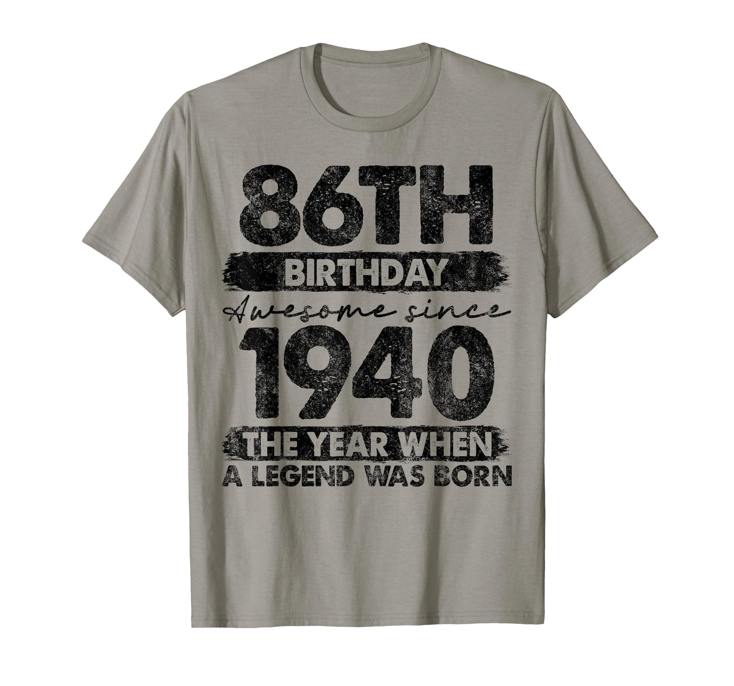 86 Year Old Gifts Vintage 1940 Limited Edition 86th Birthday T-Shirt
