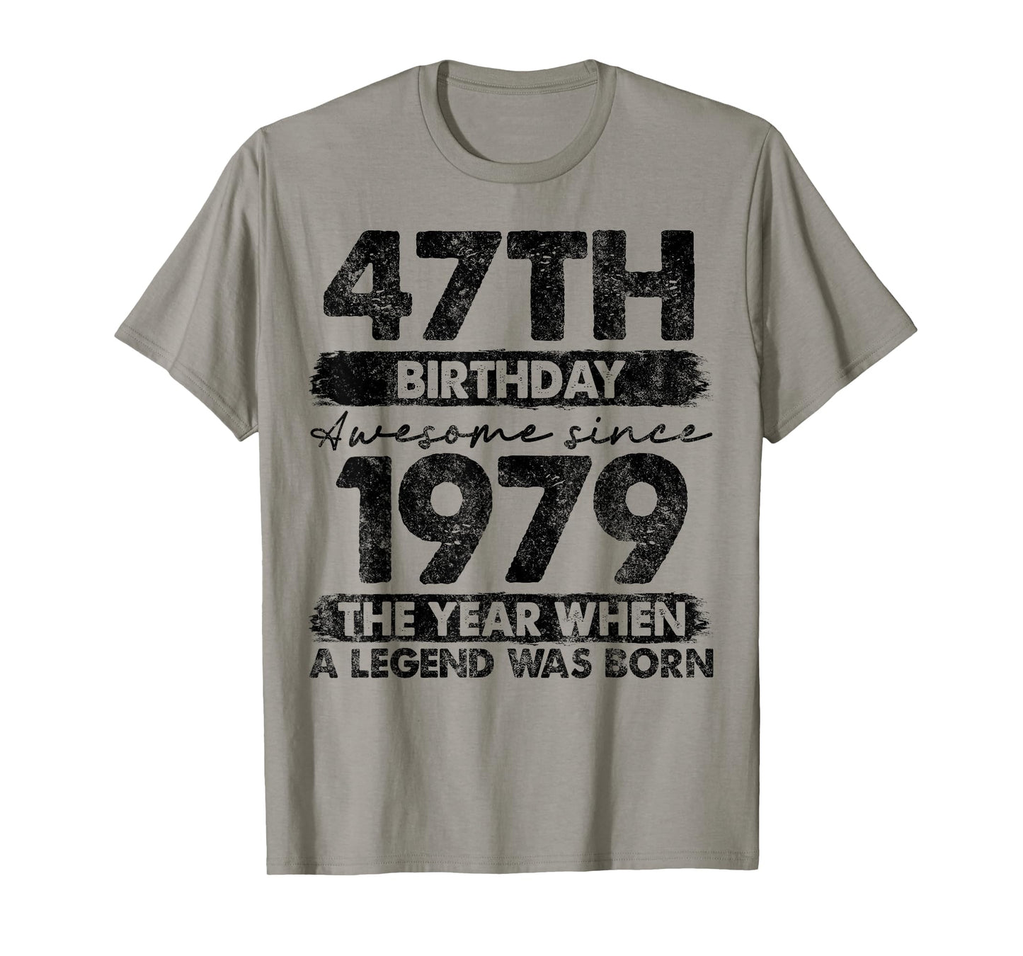 47 Year Old Gifts Vintage 1979 Limited Edition 47th Birthday T-Shirt