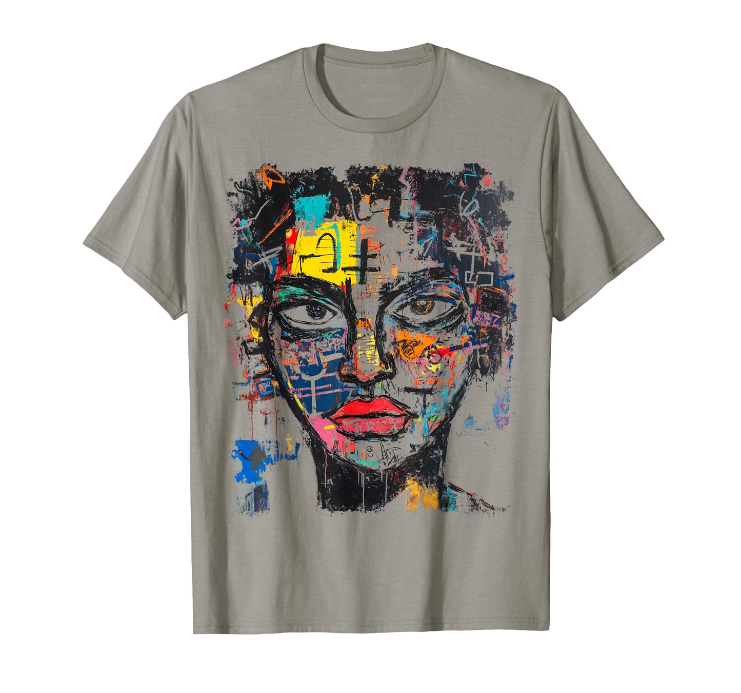 Designer Expressionism Abstract Art 80's T-Shirt