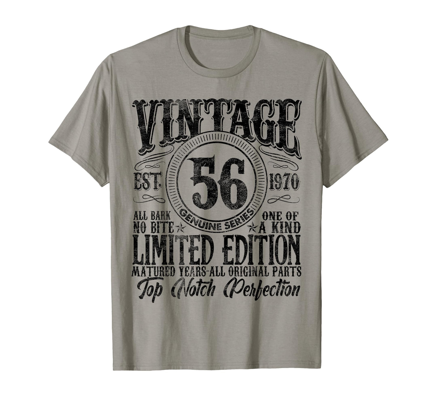 56 Year Old Gifts Vintage 1970 Limited Edition 56th Birthday T-Shirt