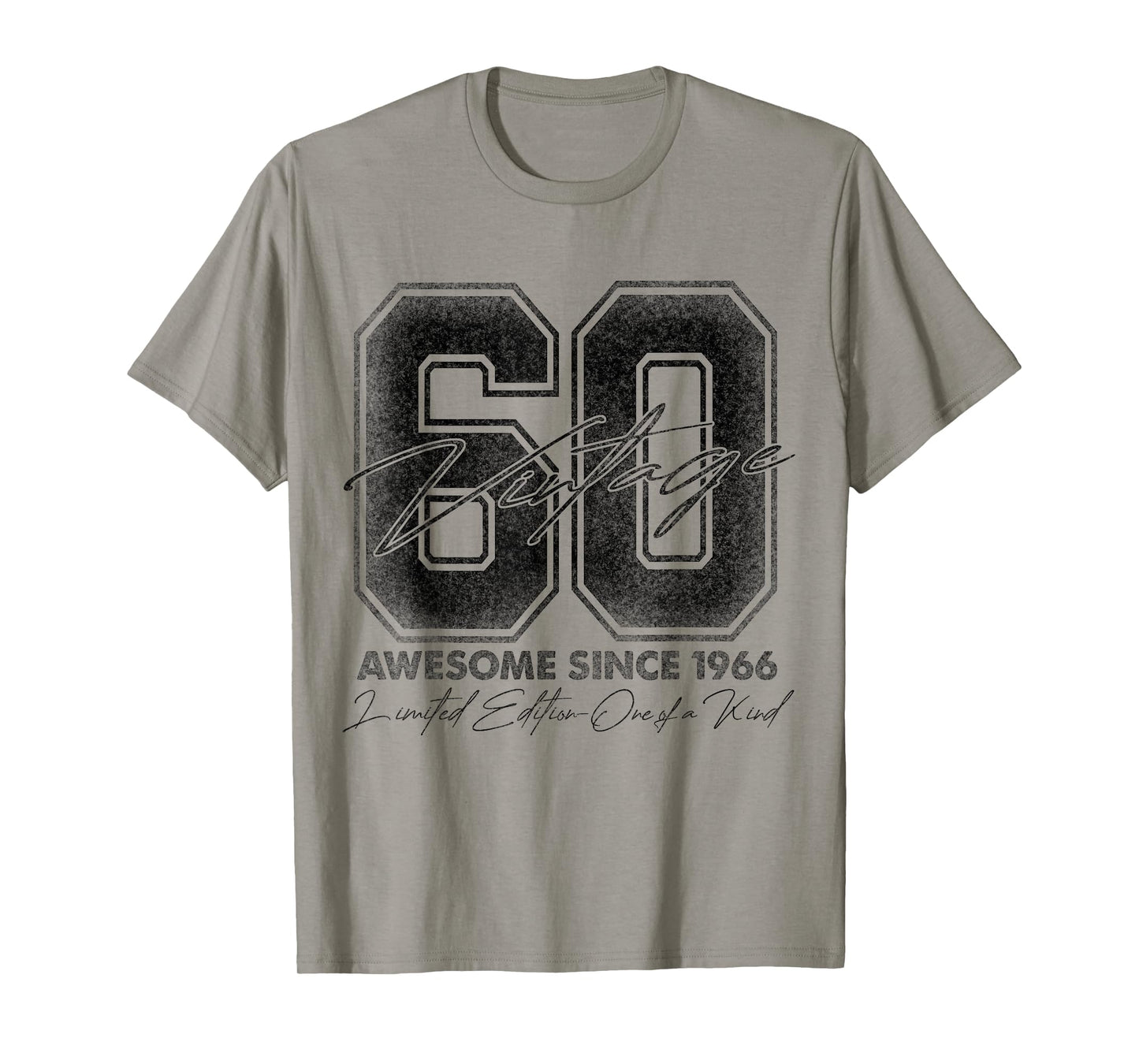 60 Year Old Gifts Vintage 1966 Limited Edition 60th Birthday T-Shirt
