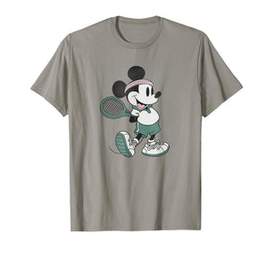 Disney Mickey and Friends Vintage Tennis Player Mickey T-Shirt