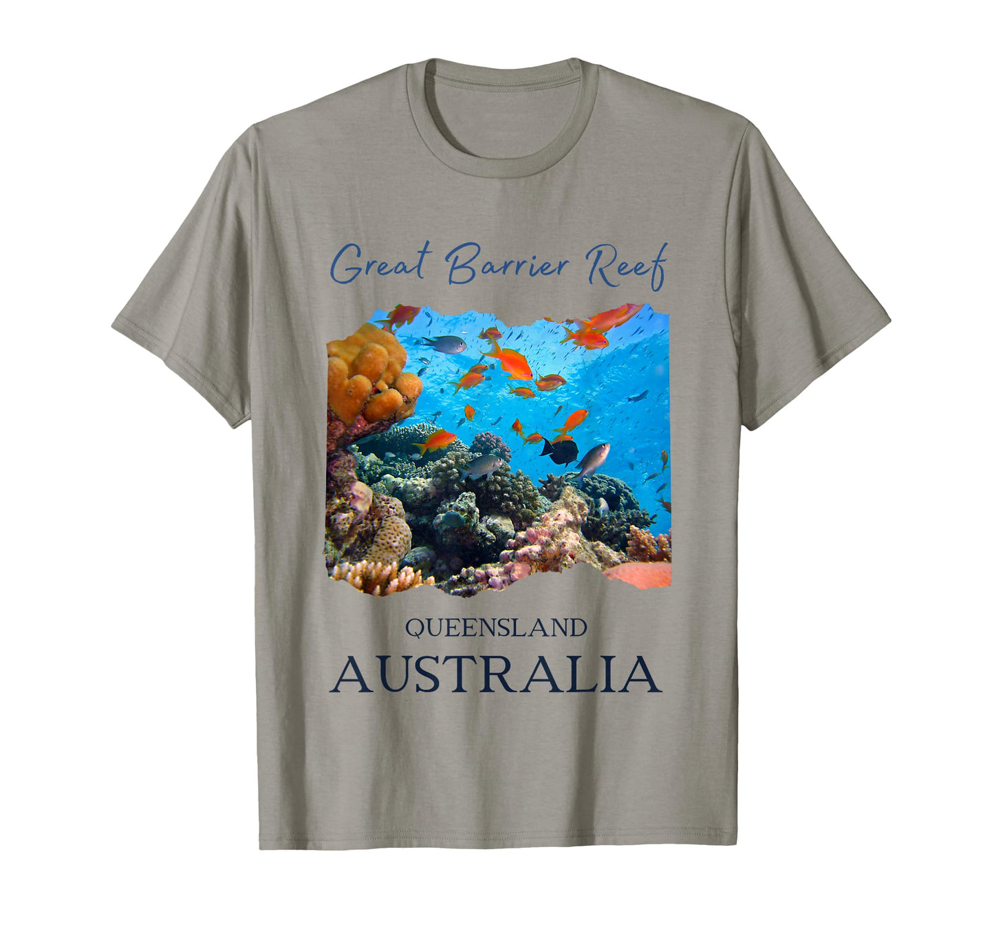 Great Barrier Reef Queensland Australia Souvenir Women Girls T-Shirt