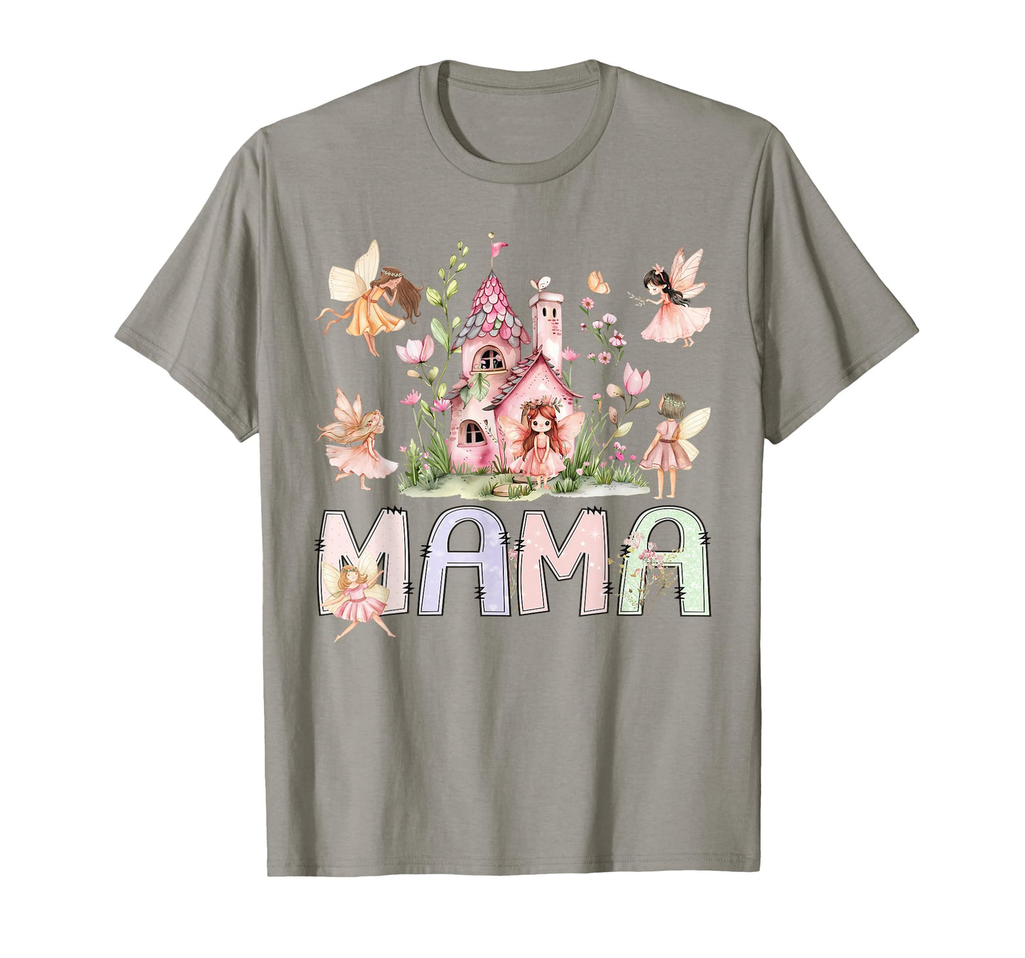 Fairy Mama Magical Fairytale Birthday Girl Family Matching T-Shirt