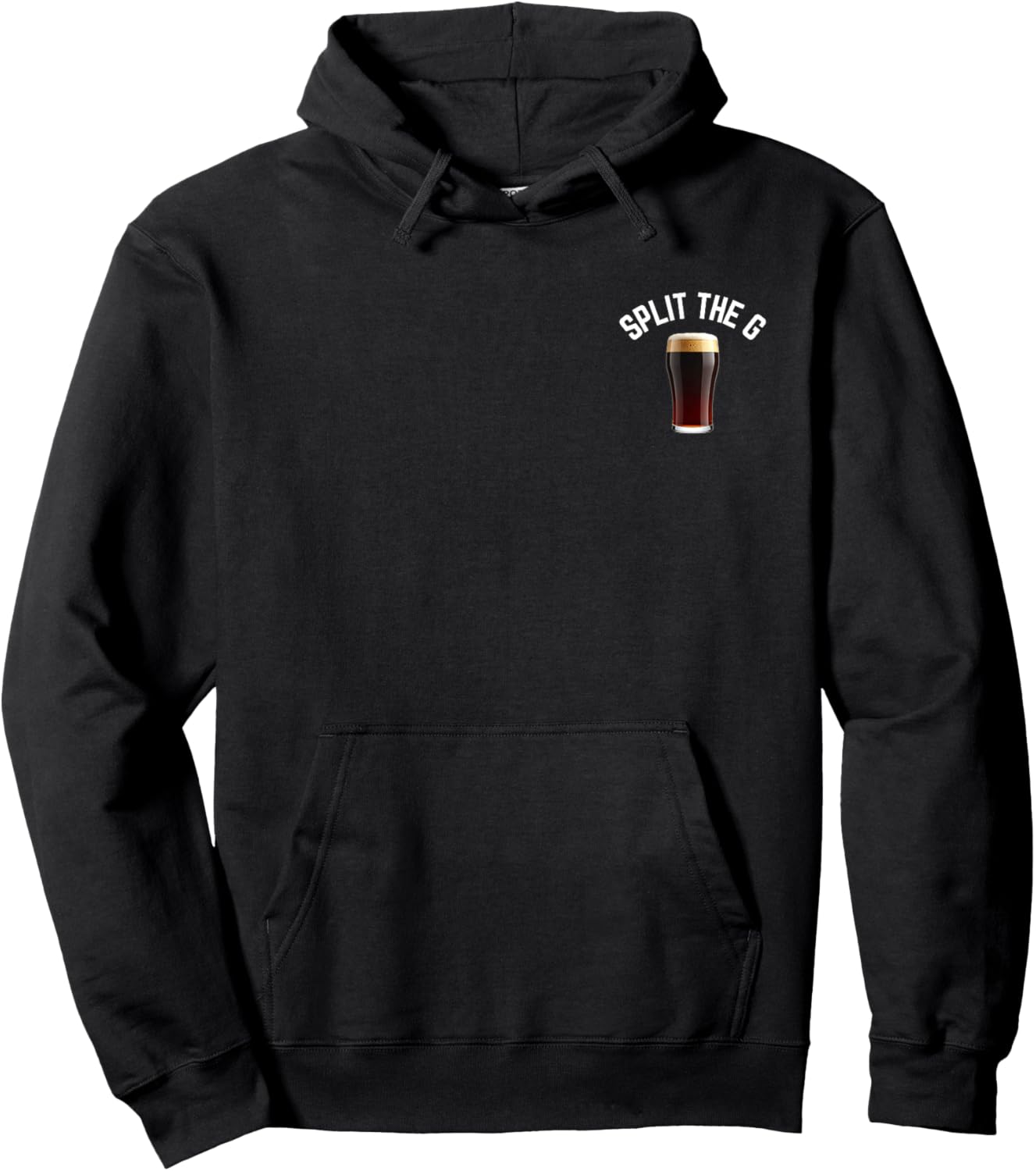 Split The G St. Patrick's Day Funny Irish Drinking Party Hoodie - Hoodie | Black