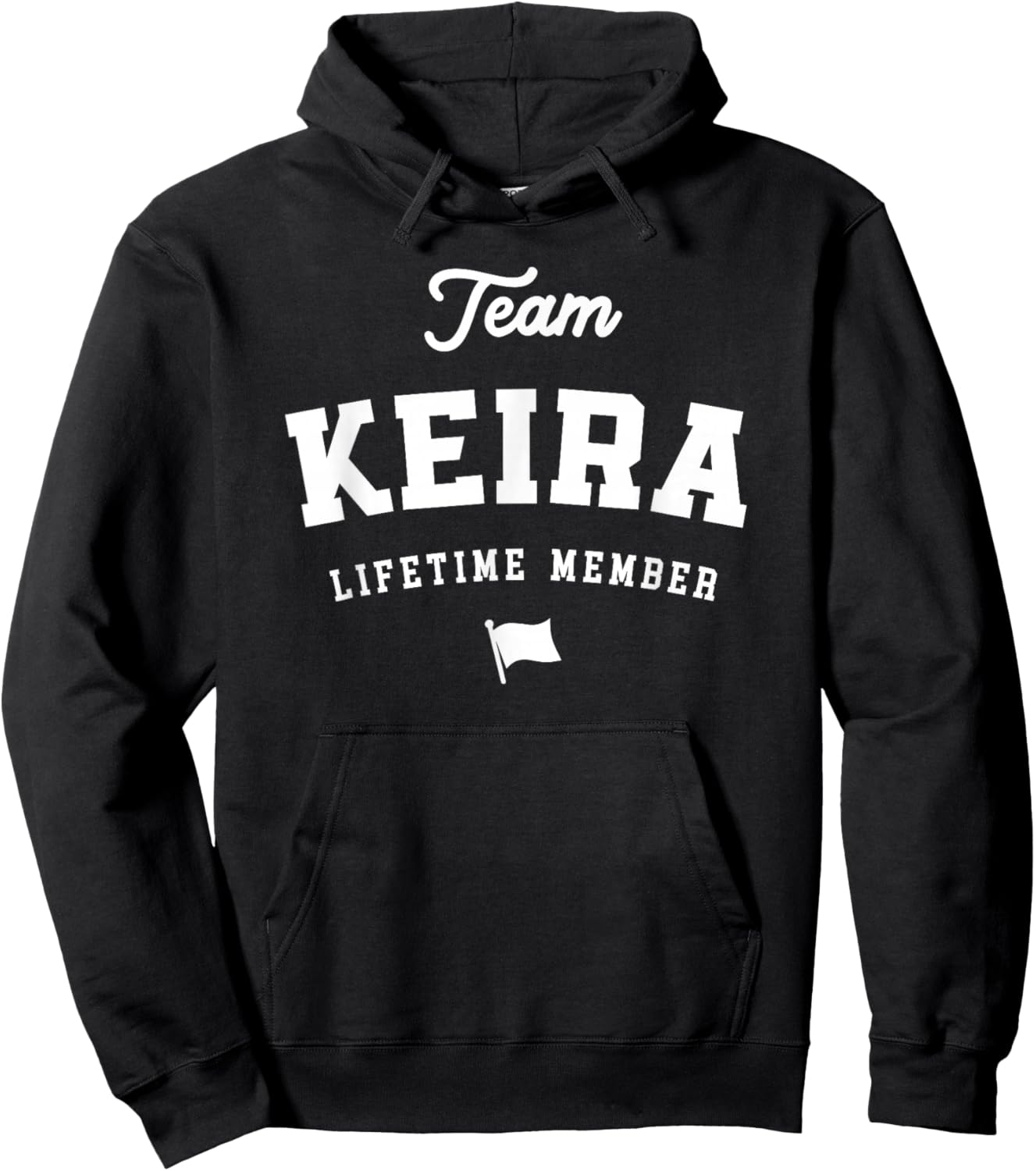 Team Keira Lifetime Member Funny Name Keira Hoodie - Hoodie | Black