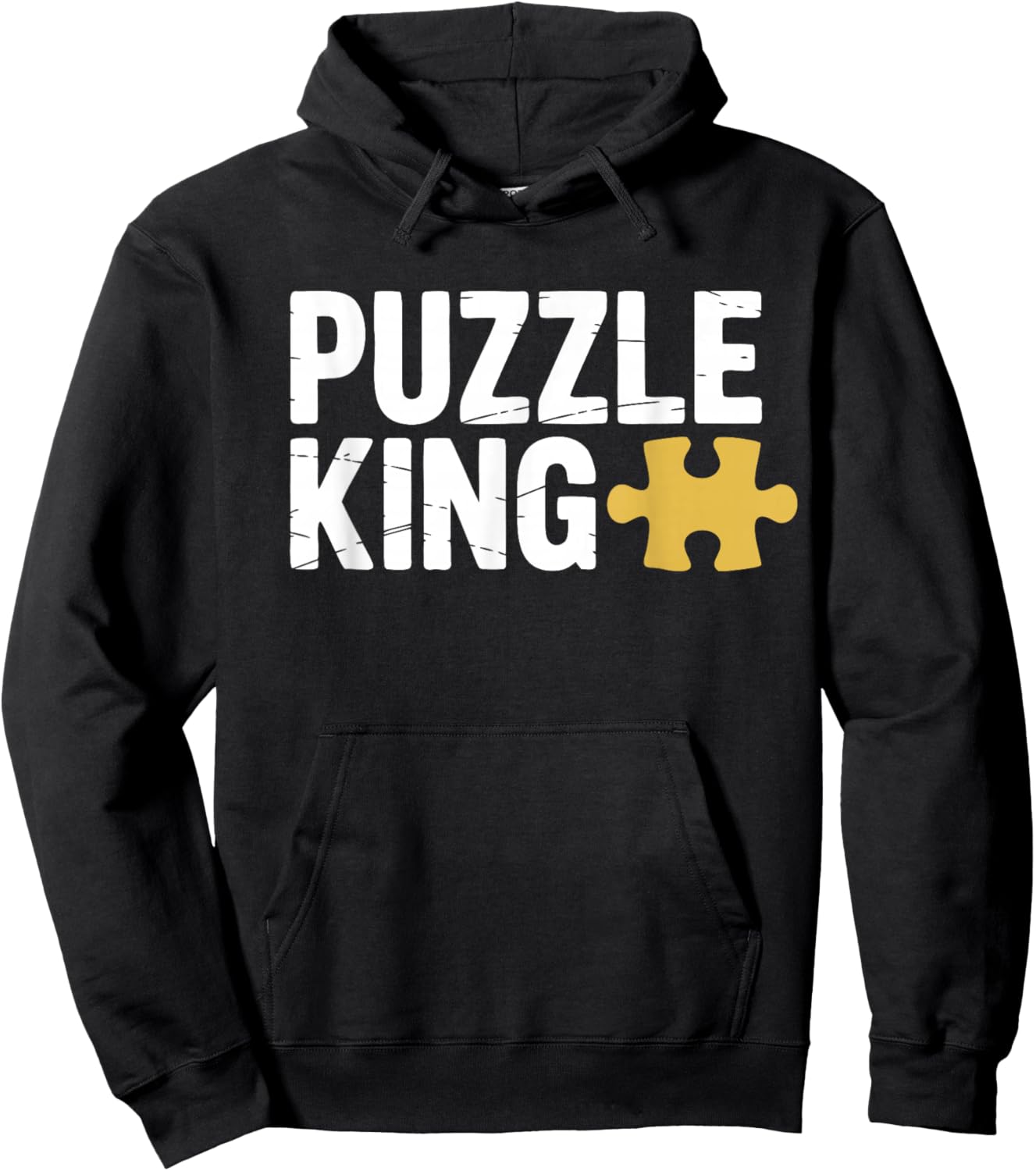 Jigsaw Puzzle King Hoodie - Hoodie | Black