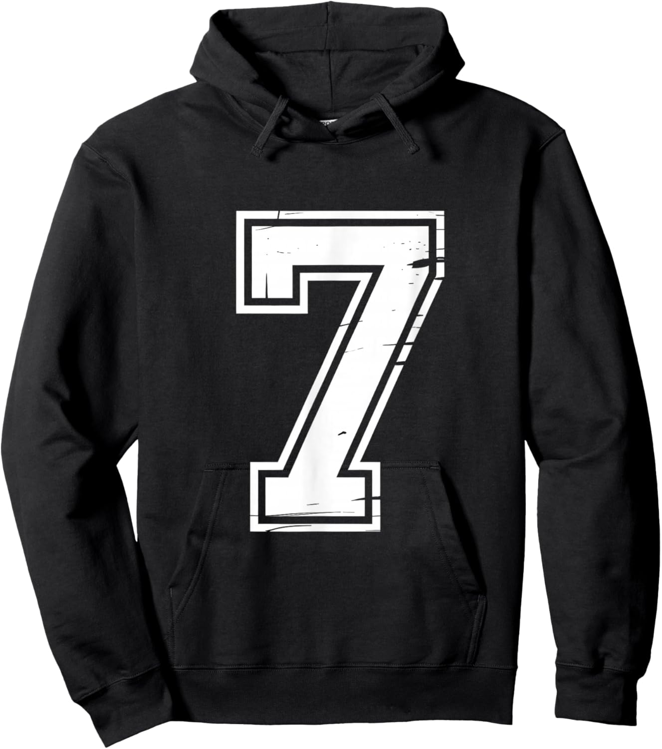6 Number 67 Six Seven Meme Hoodie - Hoodie | Black
