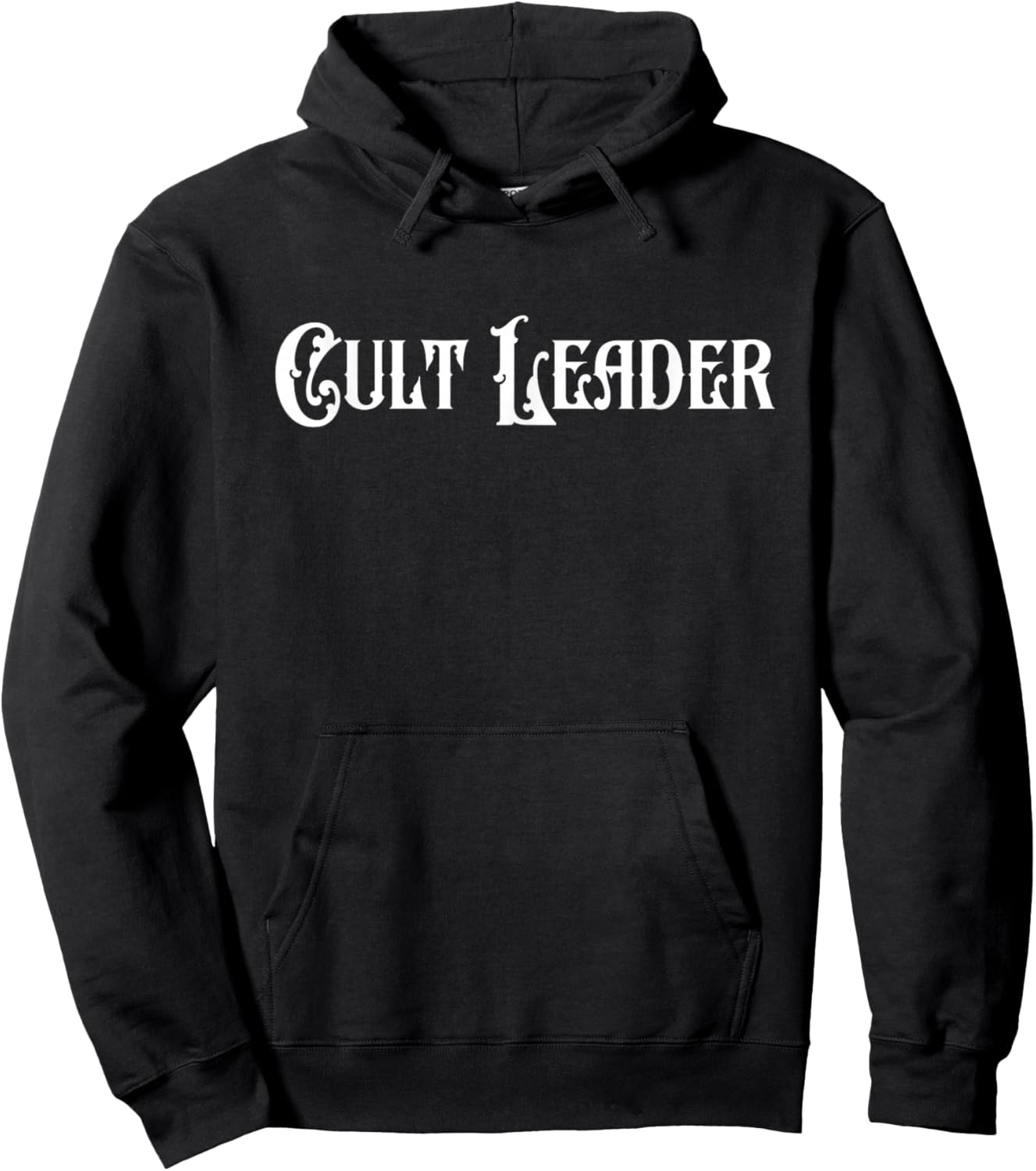 Cult Leader Funny Sarcastic Gothic Aesthetic Hoodie - Hoodie | Black