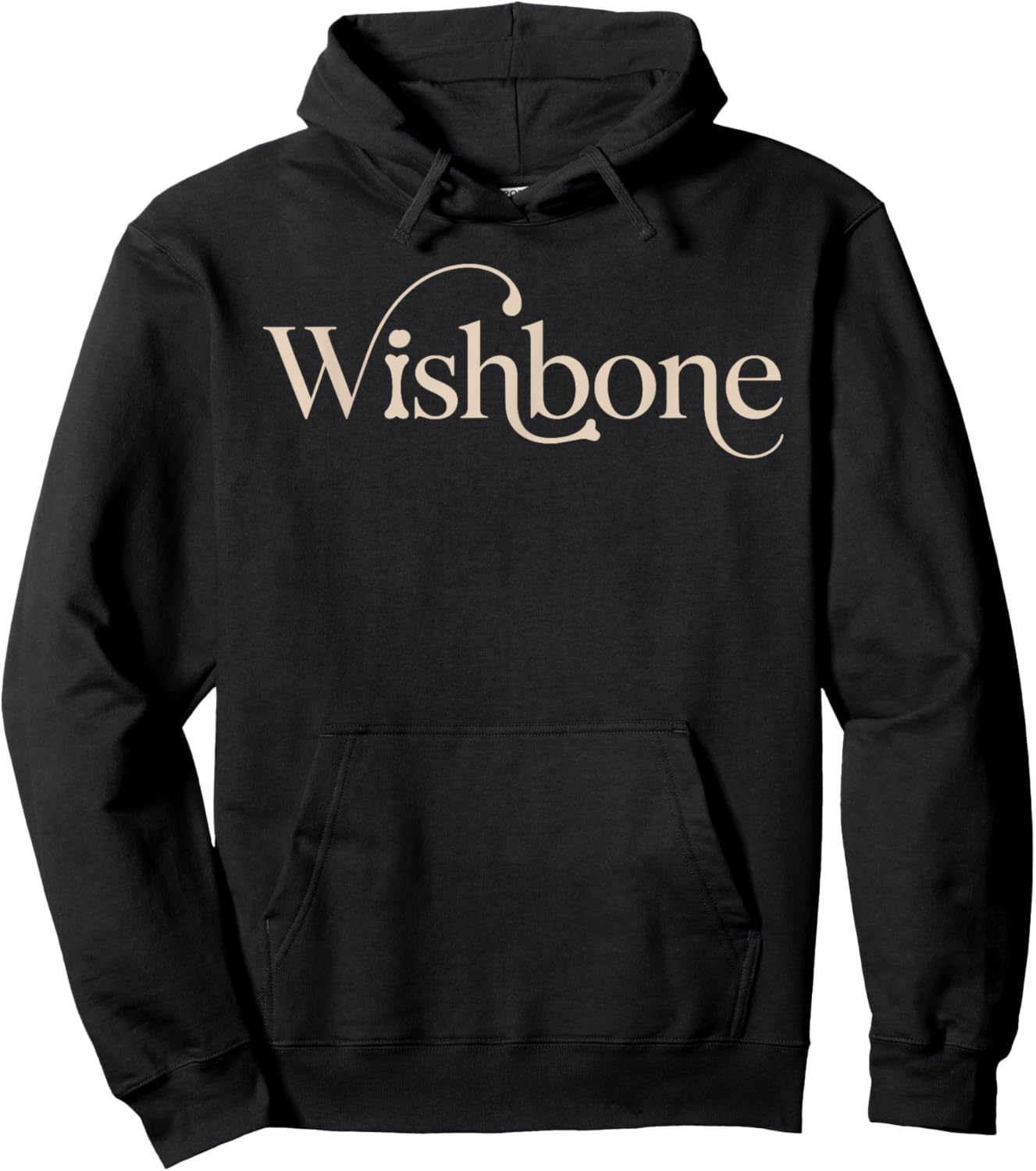 Shirt That Says Wishbone Simple Thanksgiving Hoodie - Hoodie | Black