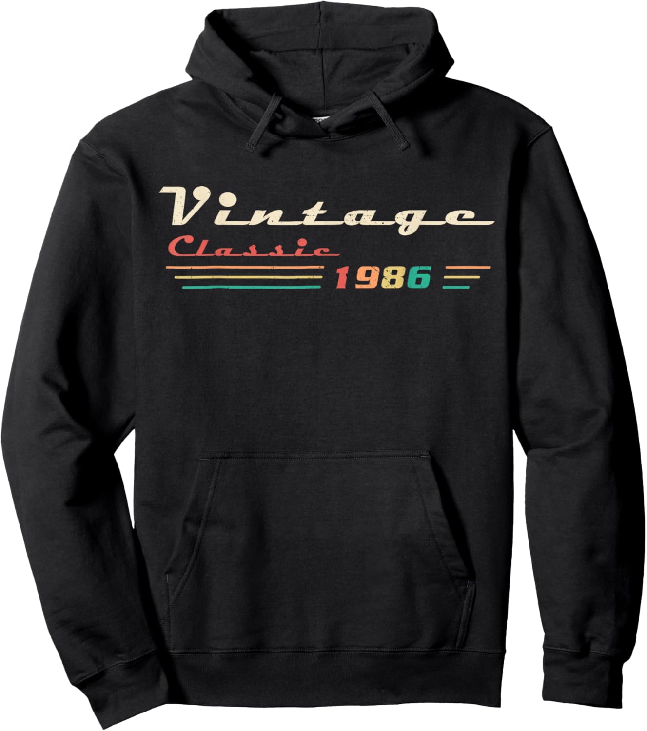 40 Year Old Gift Classic 1986 Limited Edition 40th Birthday Hoodie - Hoodie | Black