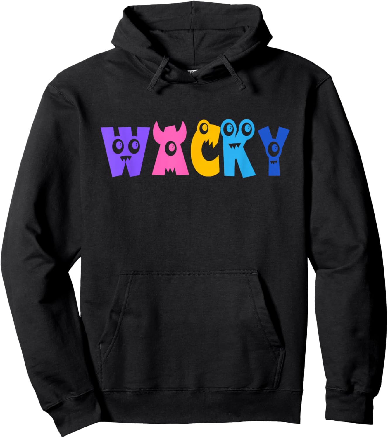 Wacky Costume Kids and Teachers | Mismatch Day Spirit Week Hoodie - Hoodie | Black