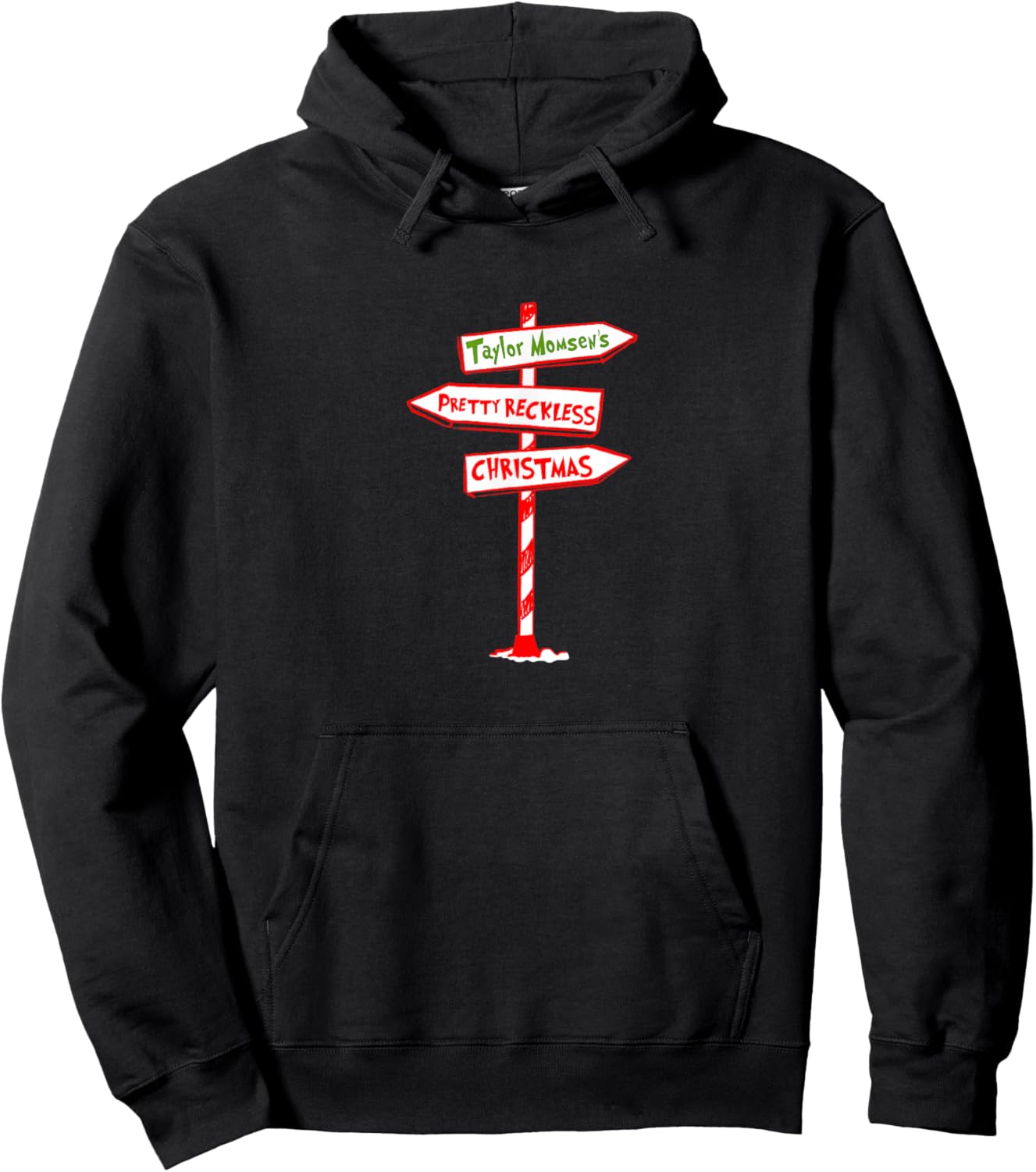 Holiday Sign Hoodie - Hoodie | Black