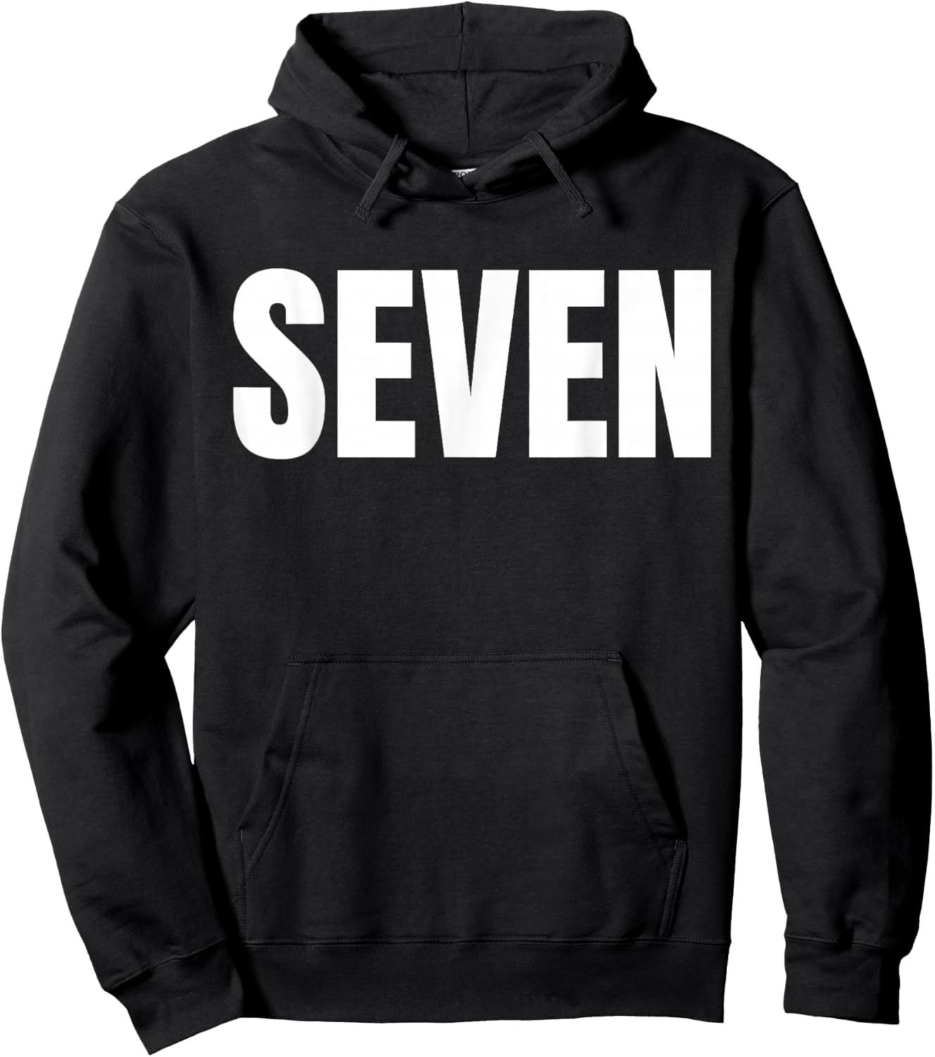 Funny Seven 67 Six Seven Meme Costume Matching Group Hoodie - Hoodie | Black