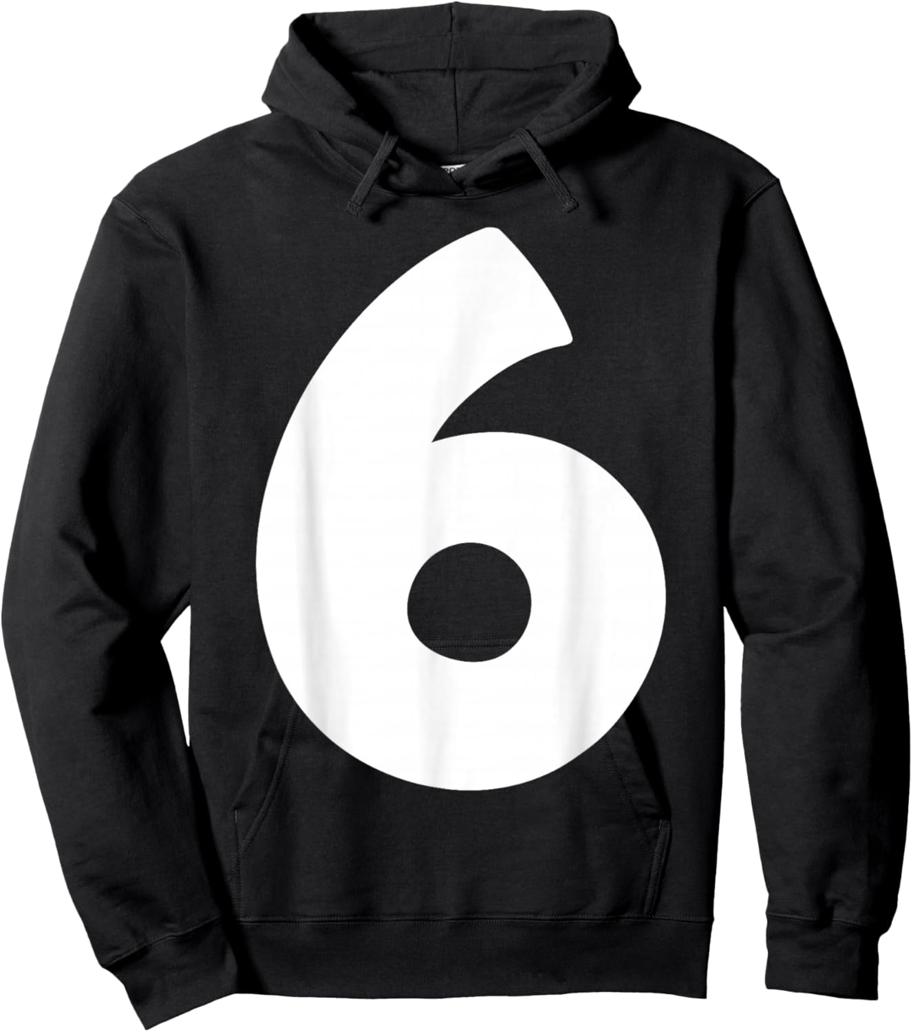 6 Number Six Seven 67 Gen Alpha Slang Funny Meme Matching Hoodie - Hoodie | Black