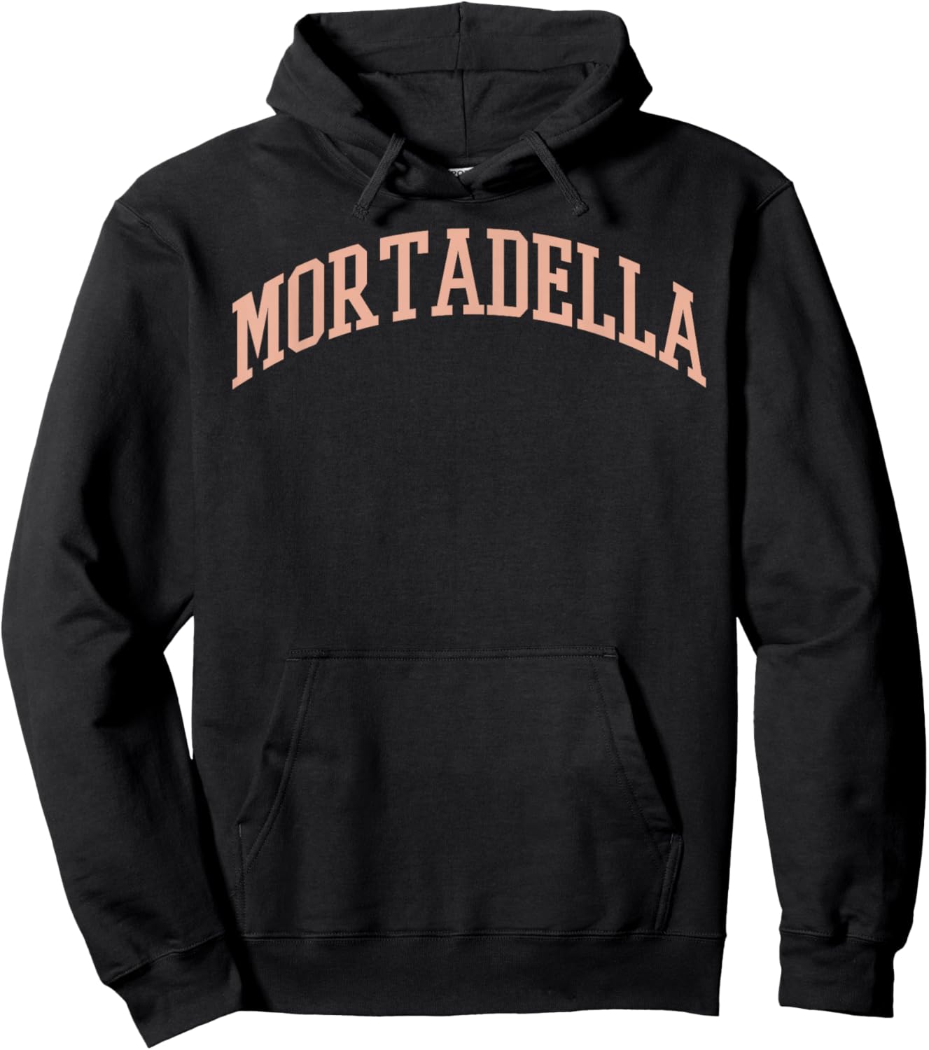 Mortadella - Italian Food Funny Retro Italy Matching Shirt Hoodie - Hoodie | Black