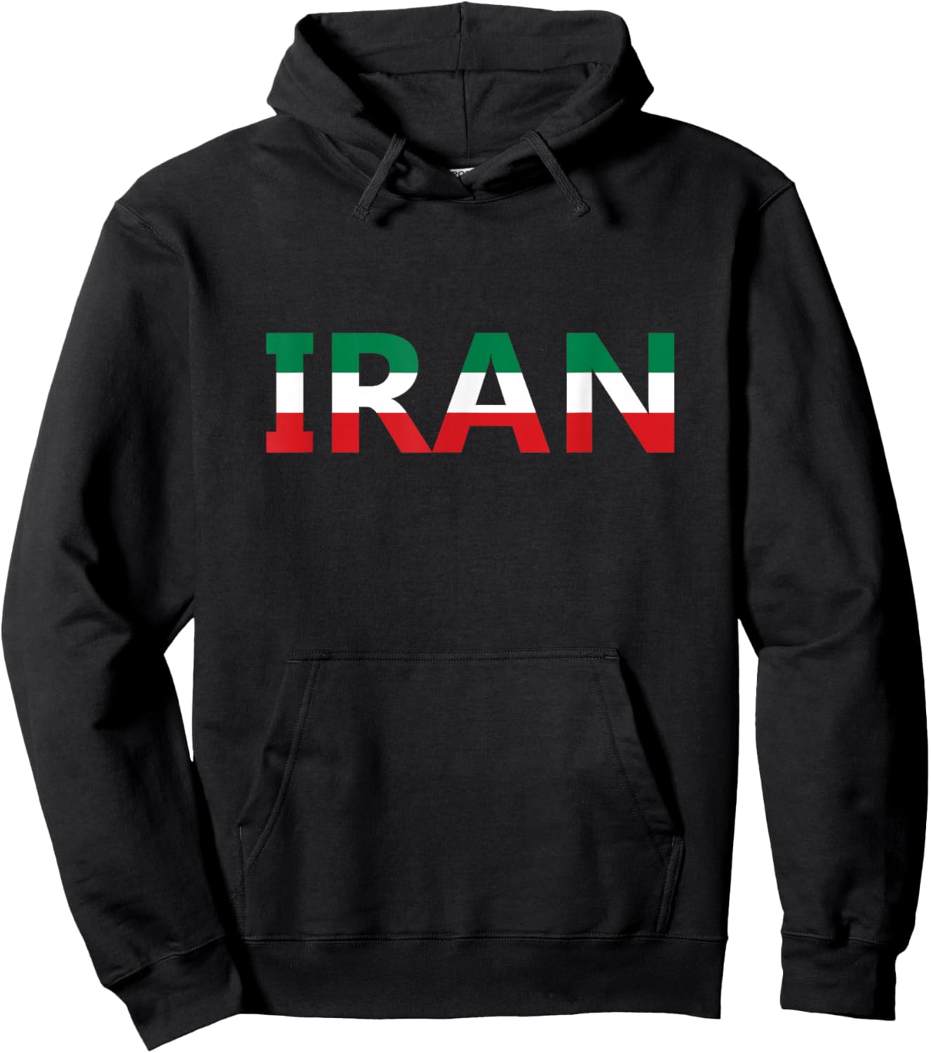 Iran Flag- Persian Hoodie - Hoodie | Black