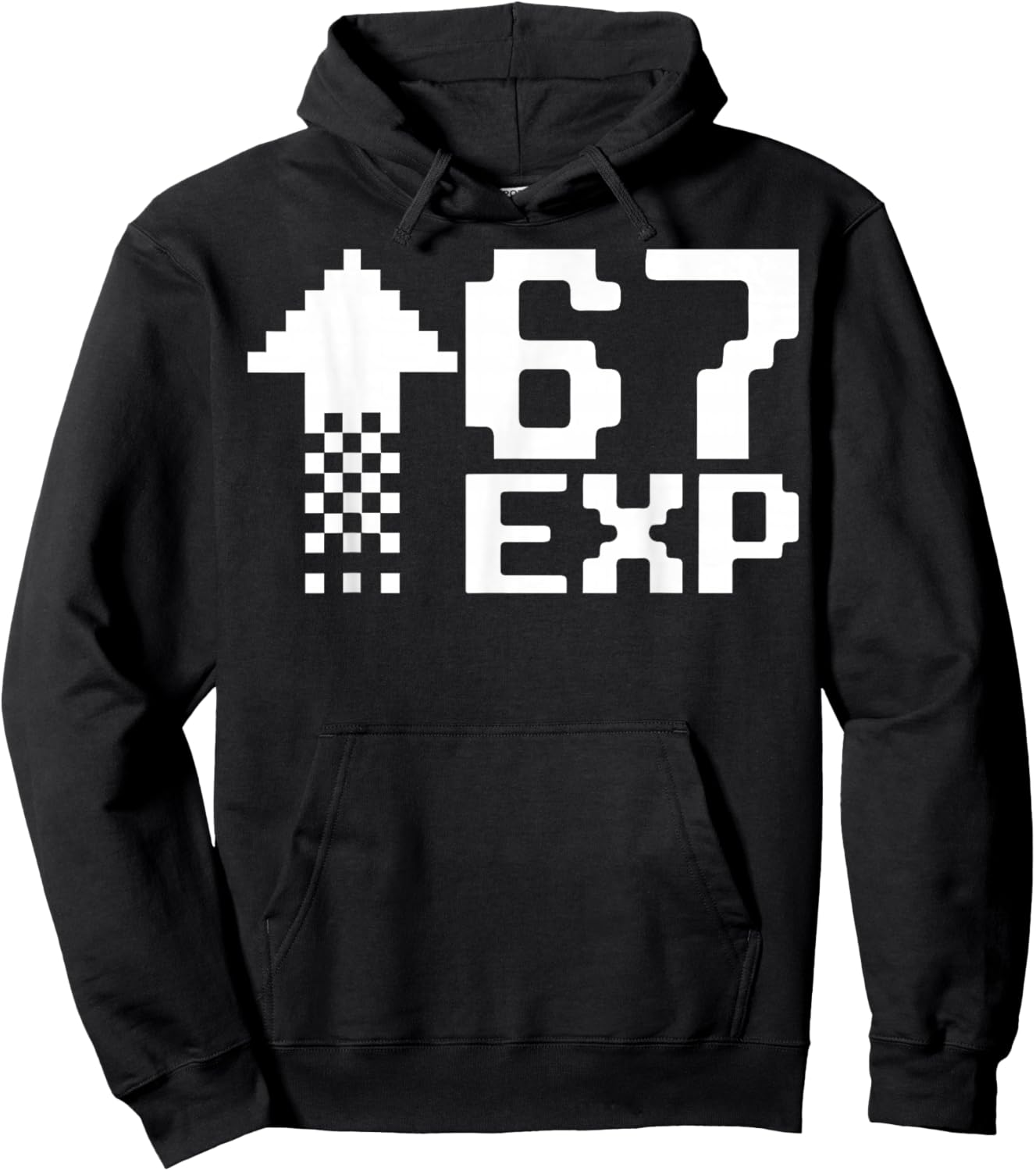 67 Gaming Kids Drip Meme Funny Six Seven Gen Alpha Slang Hoodie - Hoodie | Black