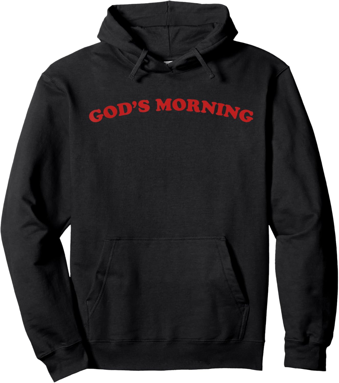 Good Morning Religious God Hoodie - Hoodie | Black