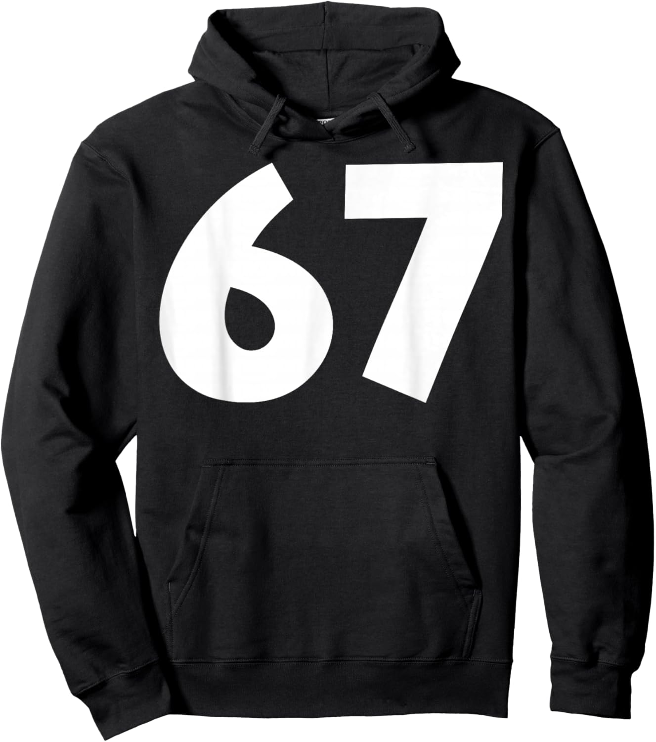 67 Number Funny Six Seven Meme School Teen Kids Matching Hoodie - Hoodie | Black