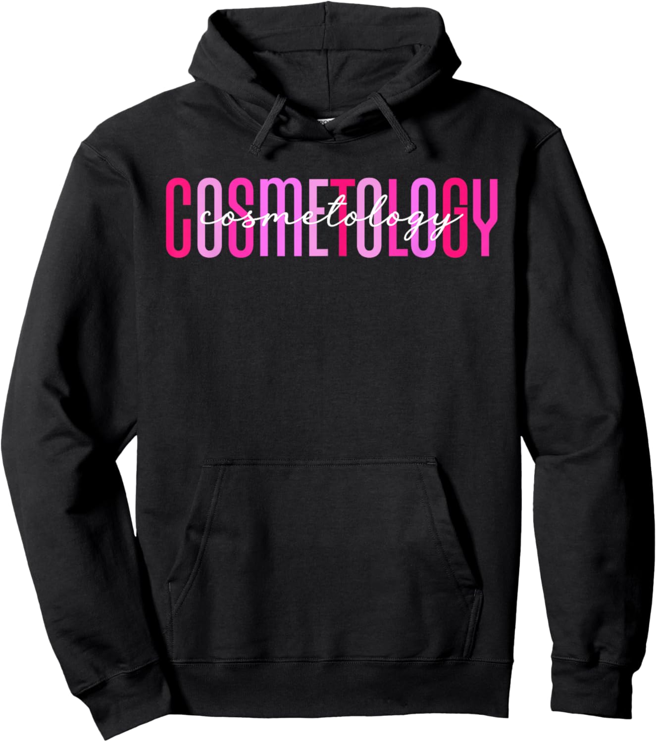 Cosmetology Boho Cosmetologist Appreciation Hoodie - Hoodie | Black