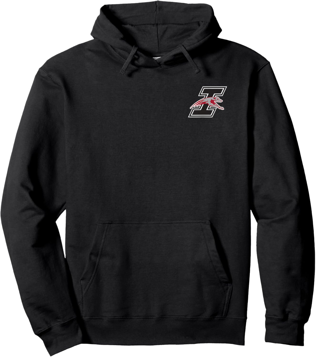 University of Indianapolis UIndy Greyhounds Left Chest Hoodie - Hoodie | Black