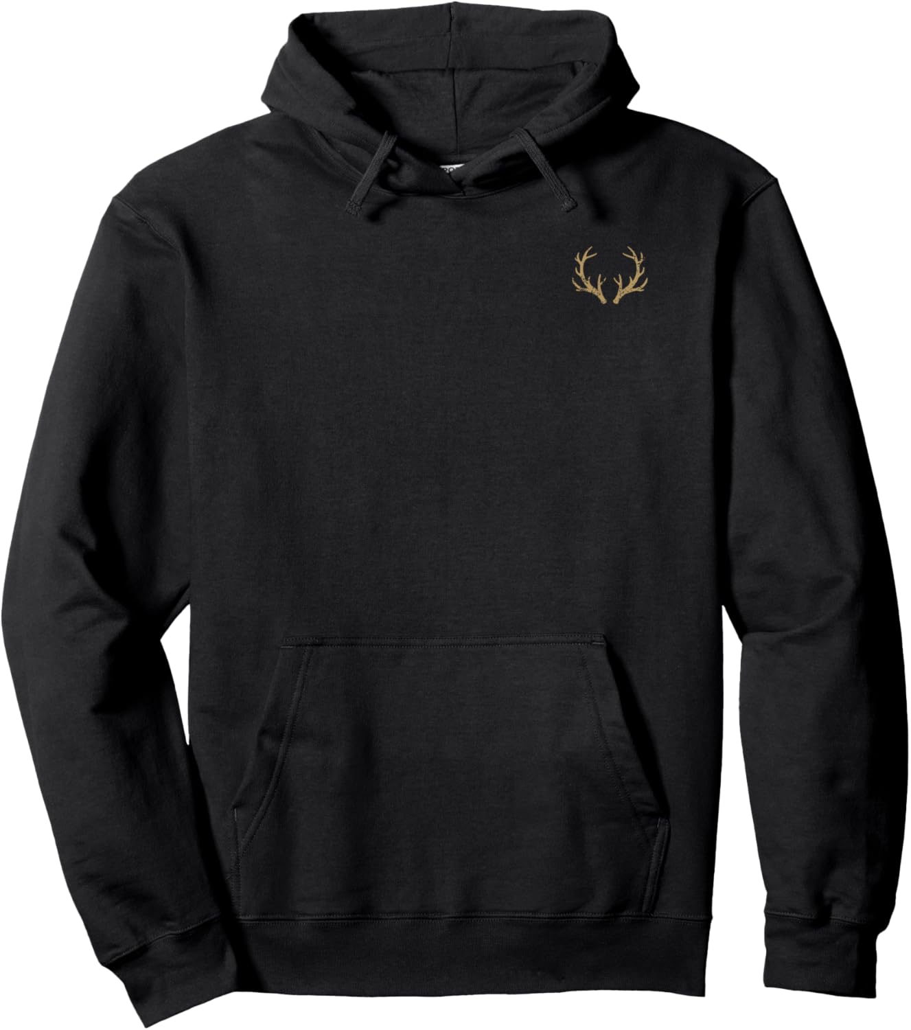 Two-Sided Deer Season Front & Back Hoodie - Hoodie | Black
