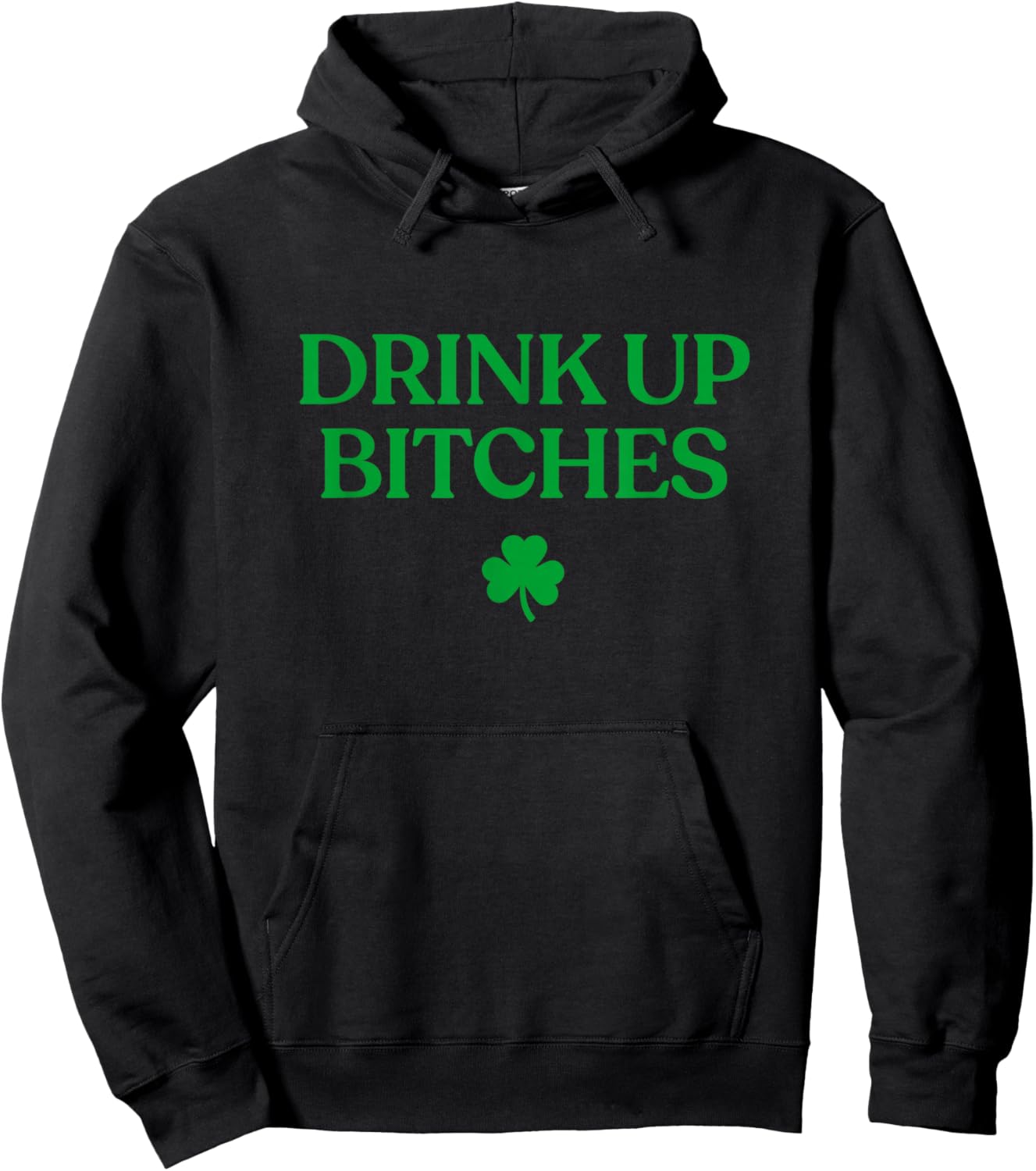 Shirt Funny St Patricks Day Drinking Hoodie - Hoodie | Black